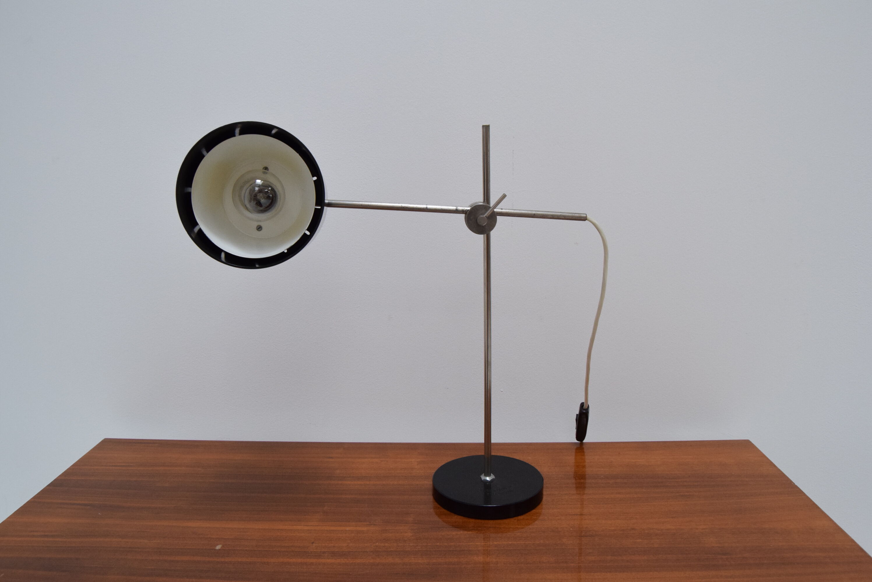 Industrial Adjustable Office Lamp  by Jan Suchan for Elektrosvit,1960's.