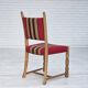 1970s, set 6 pcs of Danish dinning chairs, original good condition.