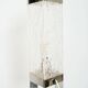 Table lamp in plexiglass and aluminium, Italy, 1970s