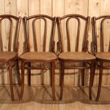 Thonet Series x8 bistro chairs no. 56