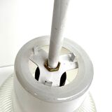 Holophane glass suspension rv2 prismopal 1972 ø 24 cm