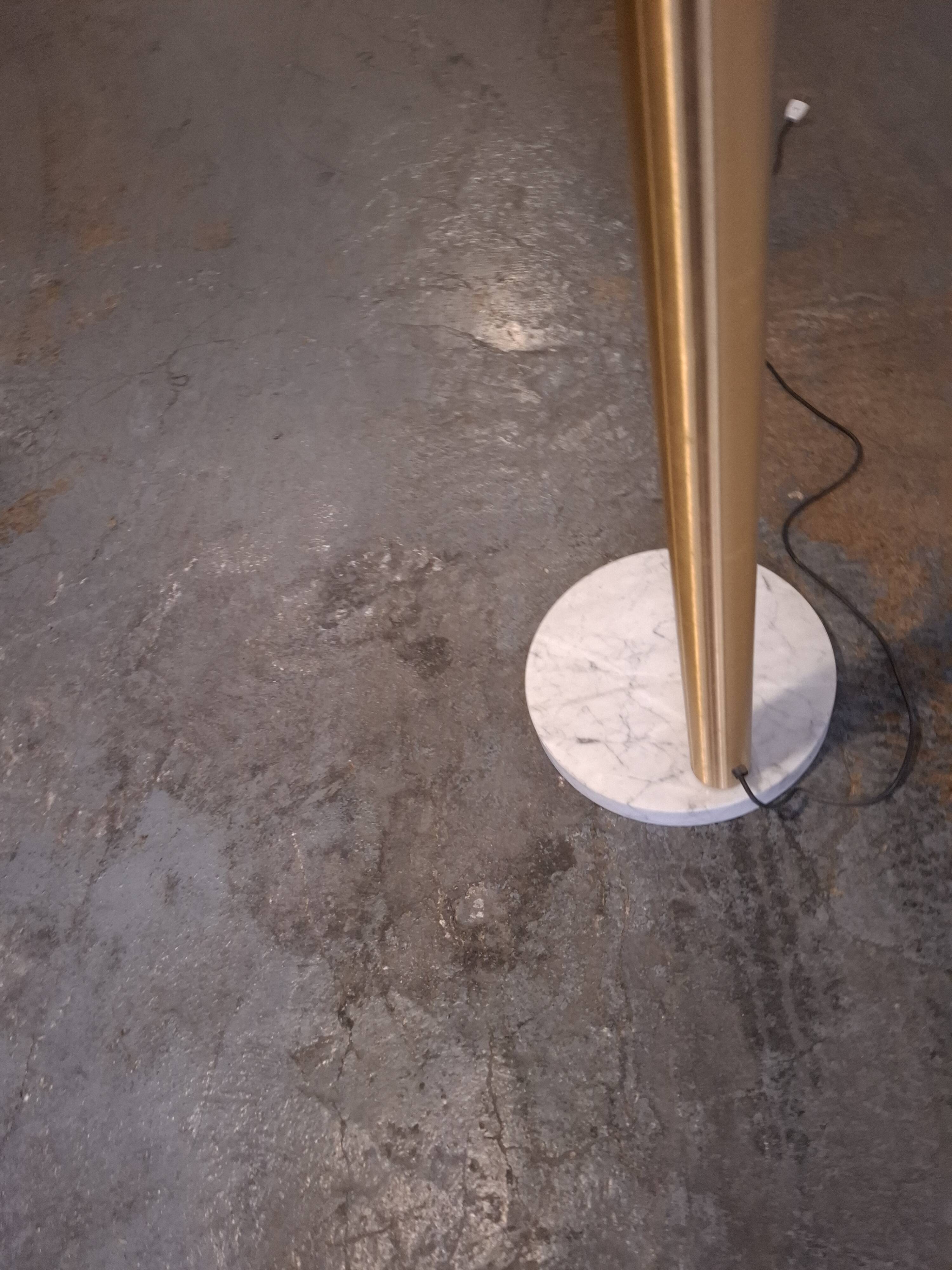 Arc floor lamp 6 branches 70's, italy