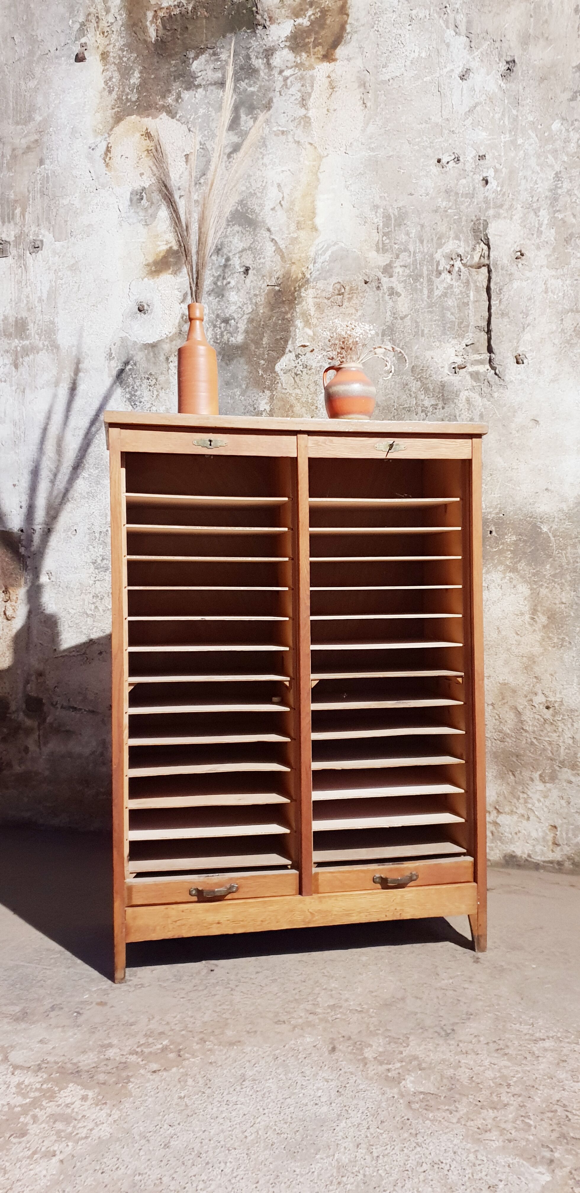 Double curtain binder