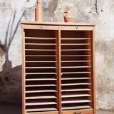 Double curtain binder