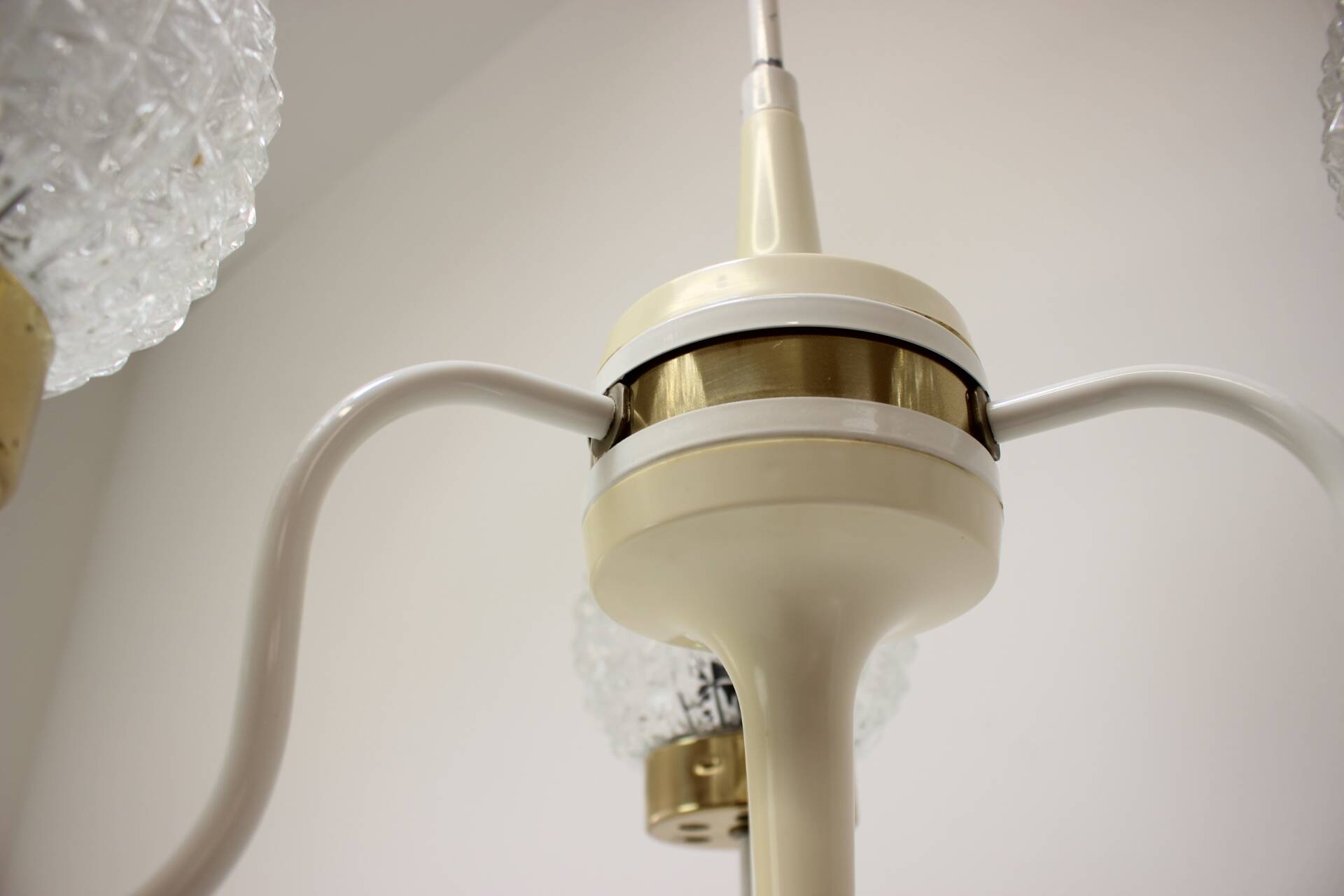 Mid-Century Chandelier by Instala Jilove U Decina, 1960's, Czechoslovakia