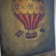 Lithographie "Ballon statique" Claude Pignet 1819