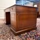 English Classic Desk with Green Leather
