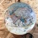 Old globe world map tecnodidattica beige