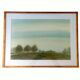Tableau signé Richard LITZELMANN (1951-2020) – Aquarelle - Paysage champêtre