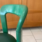 Chaise Bruno Rey Verte vintage (3)