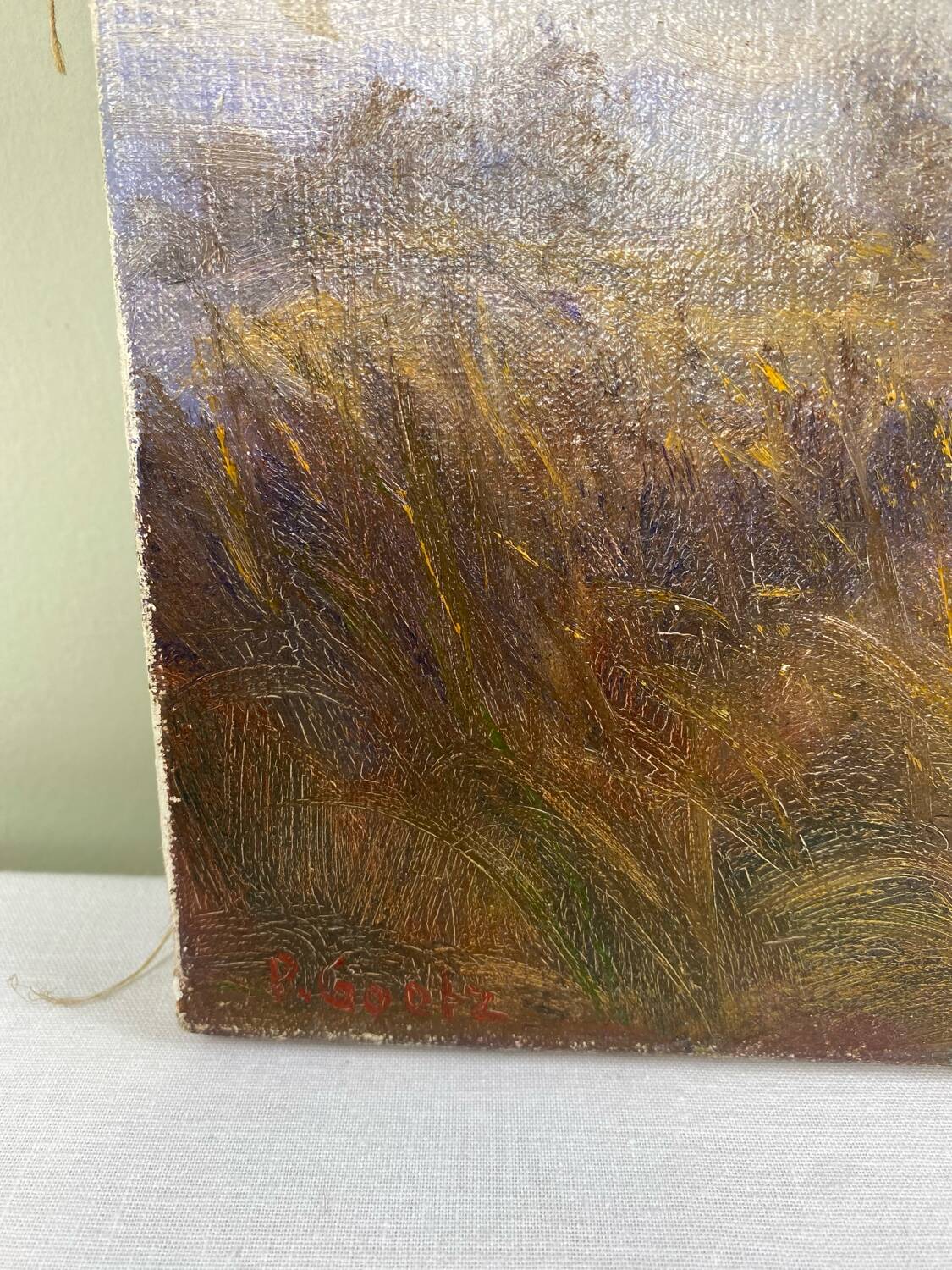 Landscape painting by Paul Goetz