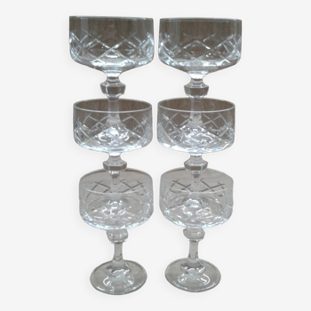 Crystal glasses