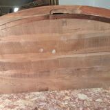 Comfortable style Louis XV rosewood, curved all sides, décor marked with flowers