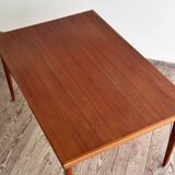 Large Danish Extendable Dining Table in Teak by Niels O. Møller for J.L. Møller, 1950s