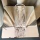 Crystal tube vase wean size