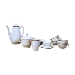 Service à café en porcelaine