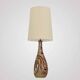 A lamp from Accolay, France, from the 1960s.