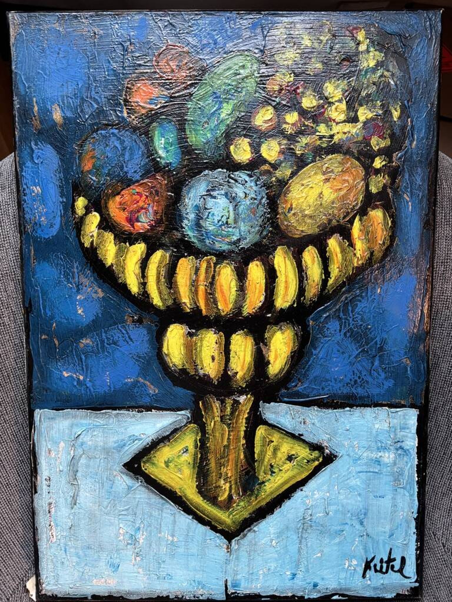 Simon Keitel Still Life dlg by Chagall France 2000