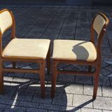 Pair of vintage chairs by johannes andersen 1960