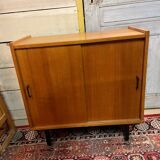 Vintage sliding door side cabinet design 60/70