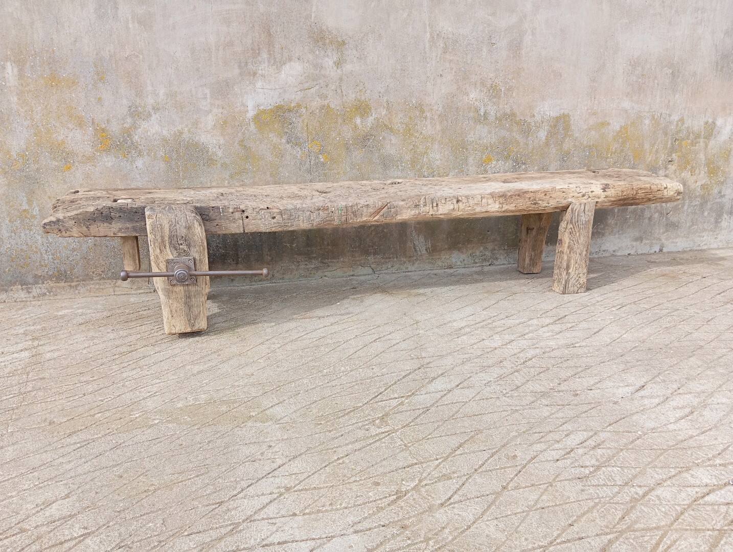 Table basse établi de menuisier