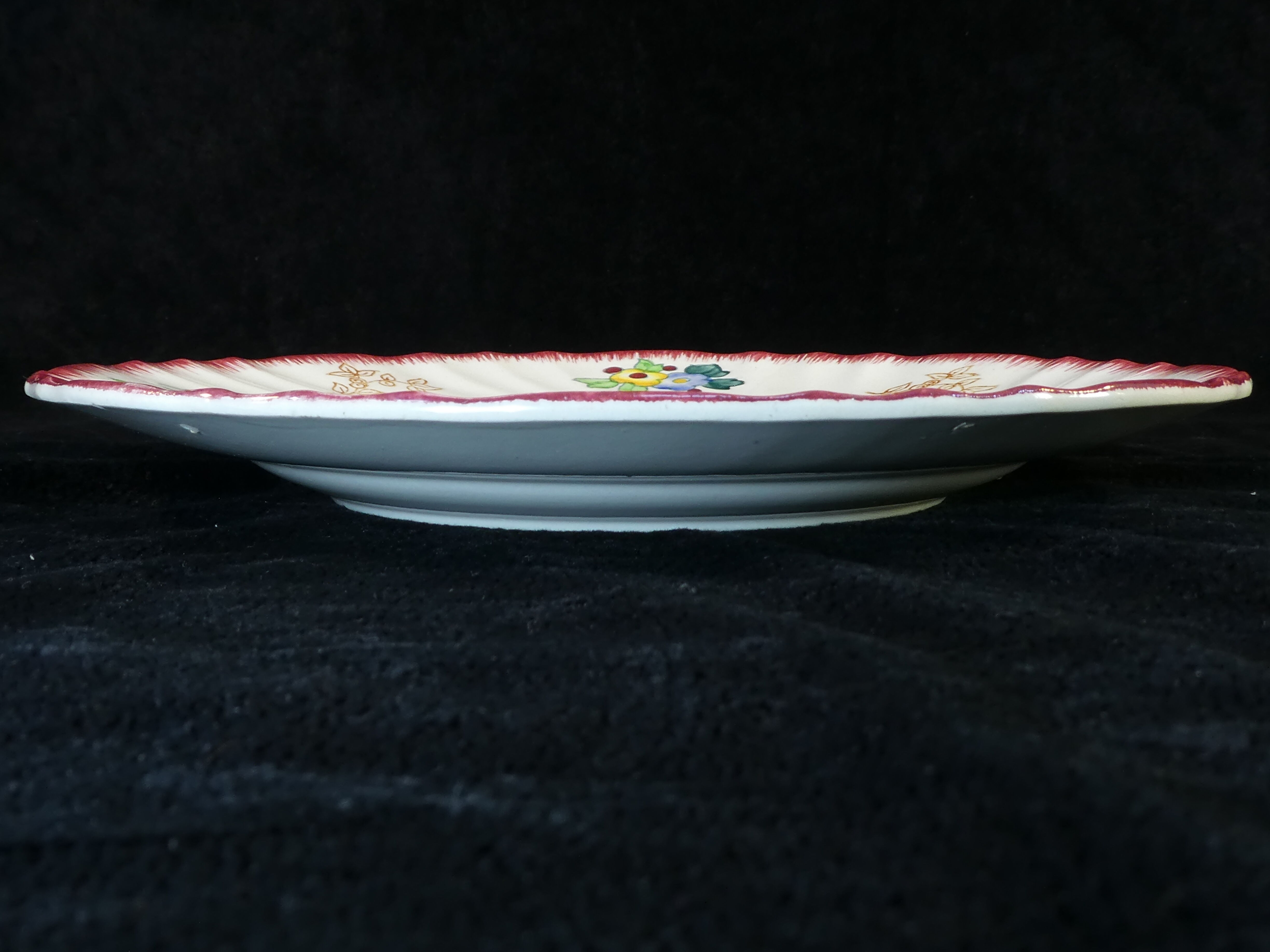 6 flat plates Longwy model Marseille