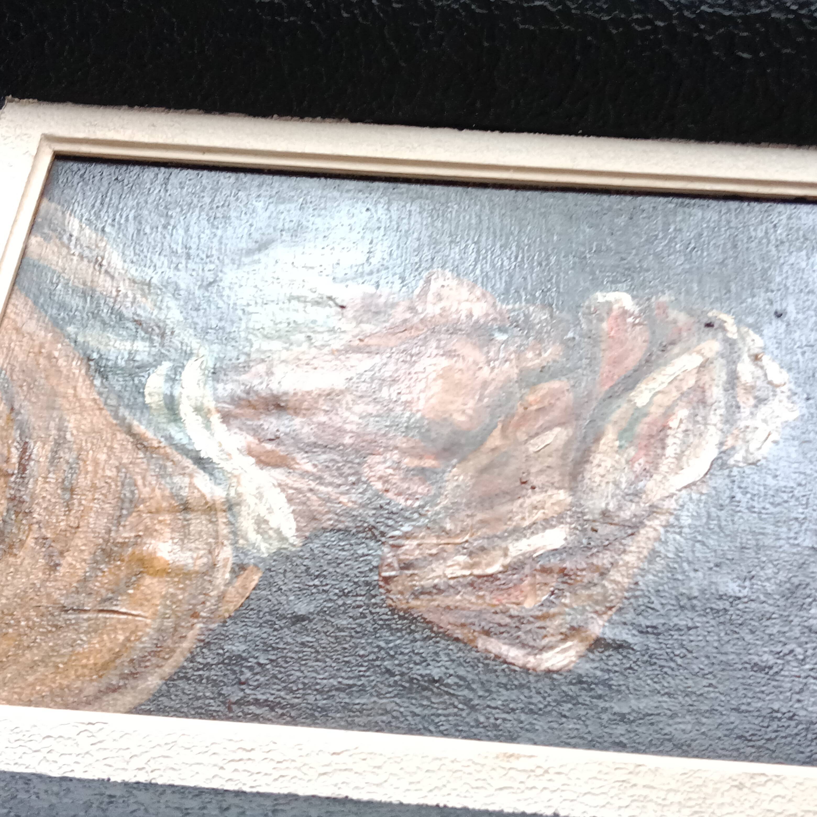 Portrait of a Man, Orientalist Painting, Art Deco Frame