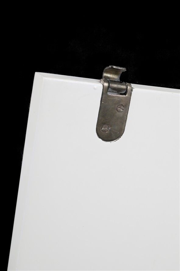 Original String shelf / Kajsa + Nisse Strinning / mid-century modern design / white / 75x80x20cm