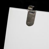 Original String shelf / Kajsa + Nisse Strinning / mid-century modern design / white / 75x80x20cm