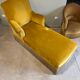 Golden velvet daybed