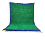 Green Berber wool rug 200cmx300cm