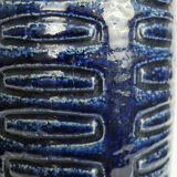 Ceramic vase C15 in cobalt blue Per Linnemann-Schmidt for Palshus, Denmark, 1960s