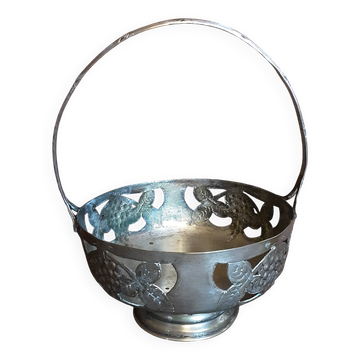 Vintage metal stand cup