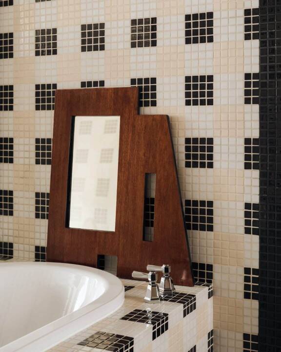 Garance Vallée for Monoprix. Designer wooden mirror