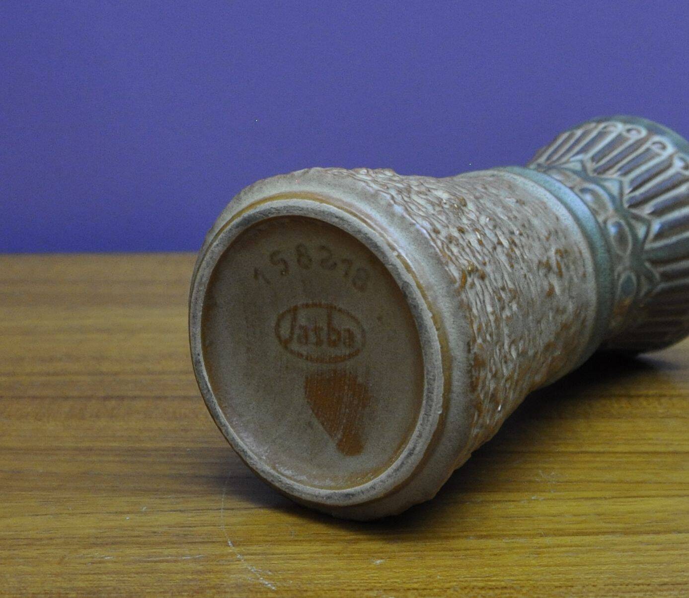 Vase En Céramique Signé Jasba Keramikfabriken