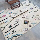 Moroccan Berber rug 223 x 163 cm Azilal wool rug