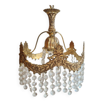 Suspension with tassels