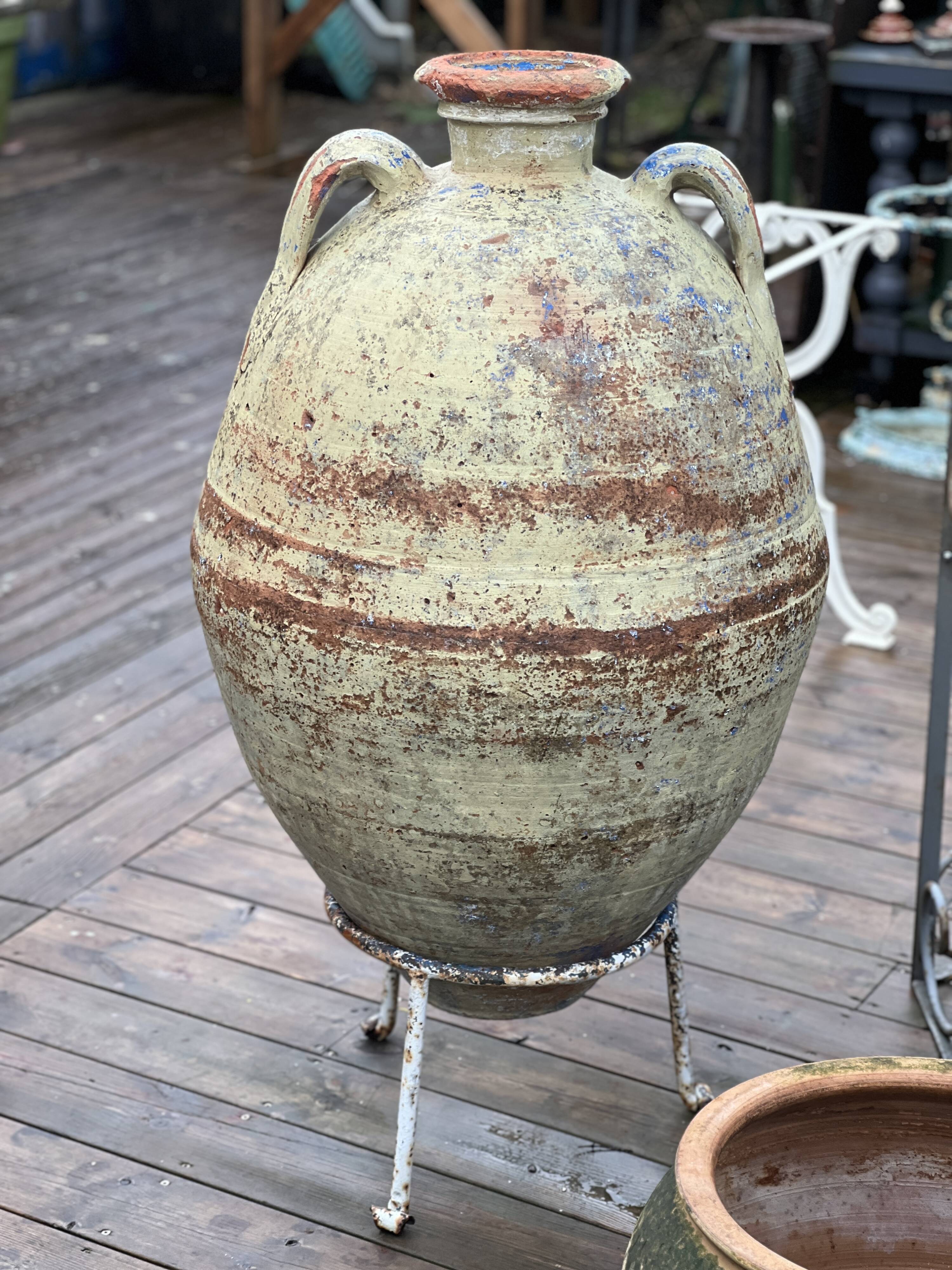 Terracotta amphora