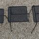 3 Soumba nesting tables by Mathieu Matégot, c. 1953