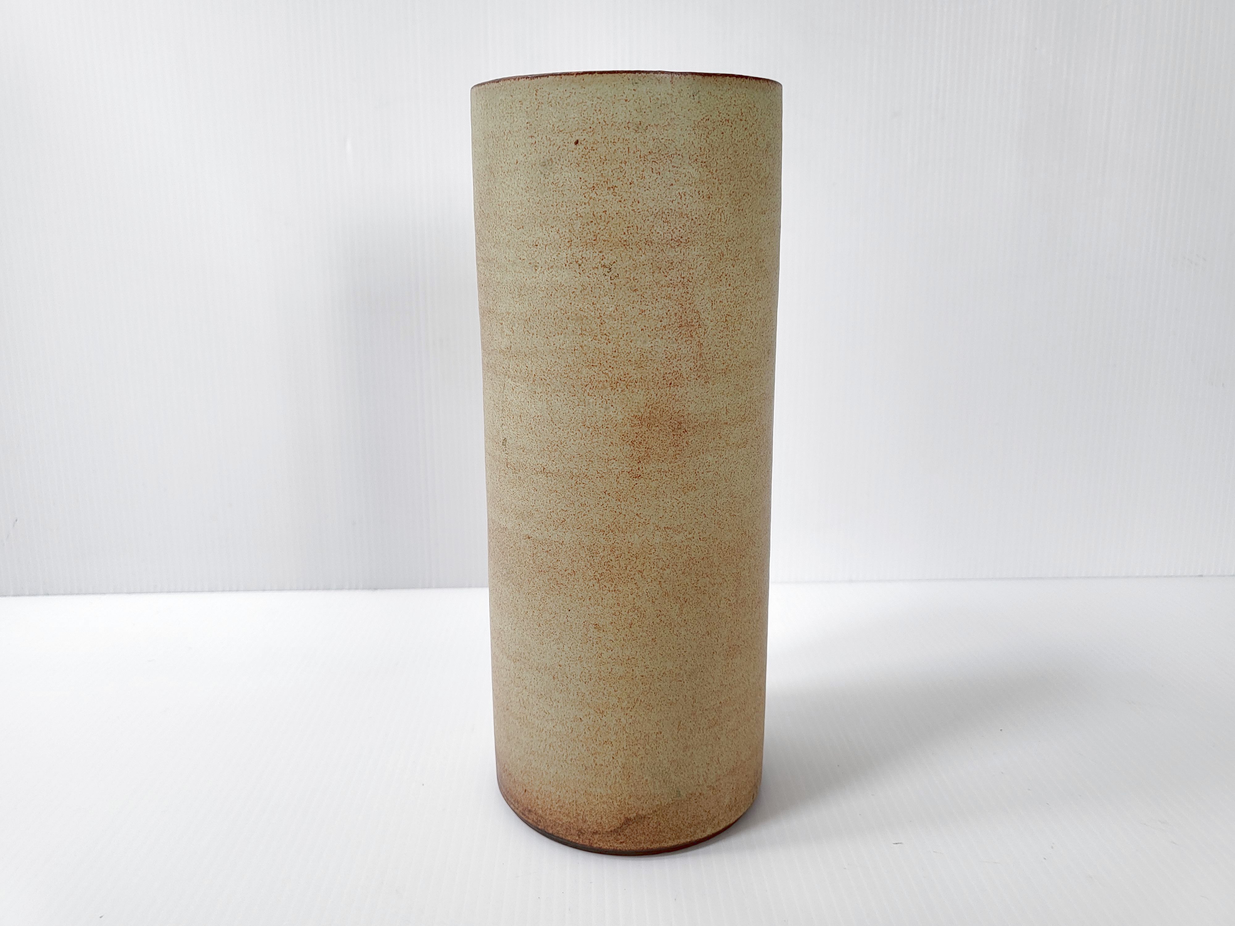 Vase in Vallauris Fonck & Matéo stoneware vintage