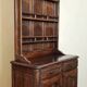 Vaisselier style louis xv en bois massif vers 1950