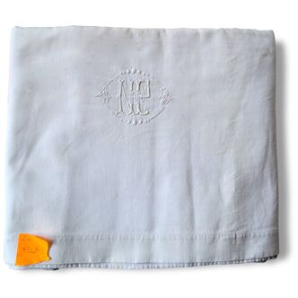 Flat sheet, Monogram "NP"