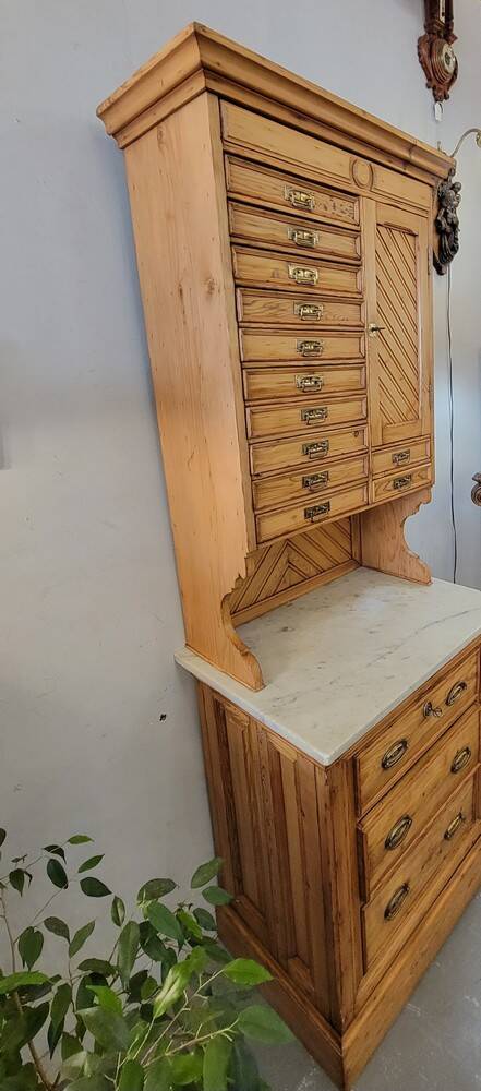 Craft cabinet with drawers