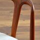 Vintage Scandinavian chair Juliane by Johannes Andersen 1960s