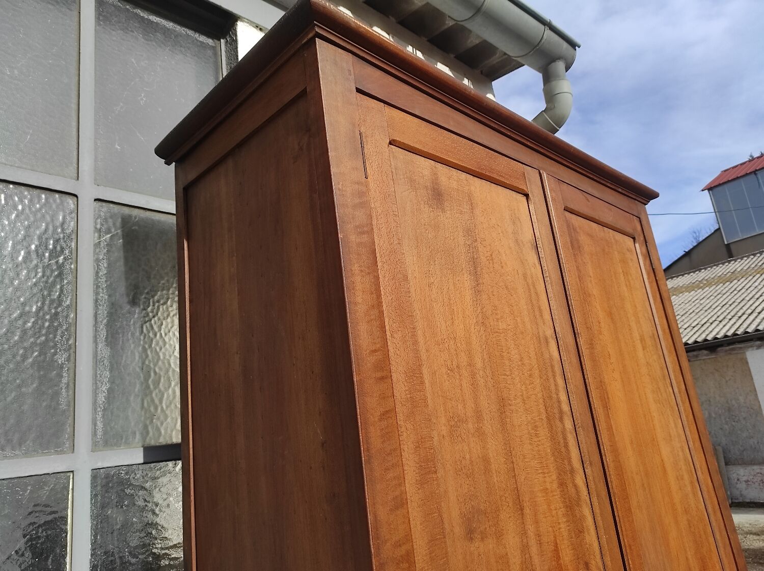 Old wardrobe vintage parisian