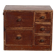 Petite commode japonaise en cèdre (ko-dansu), période Taishō–Showa, circa 1920–1945