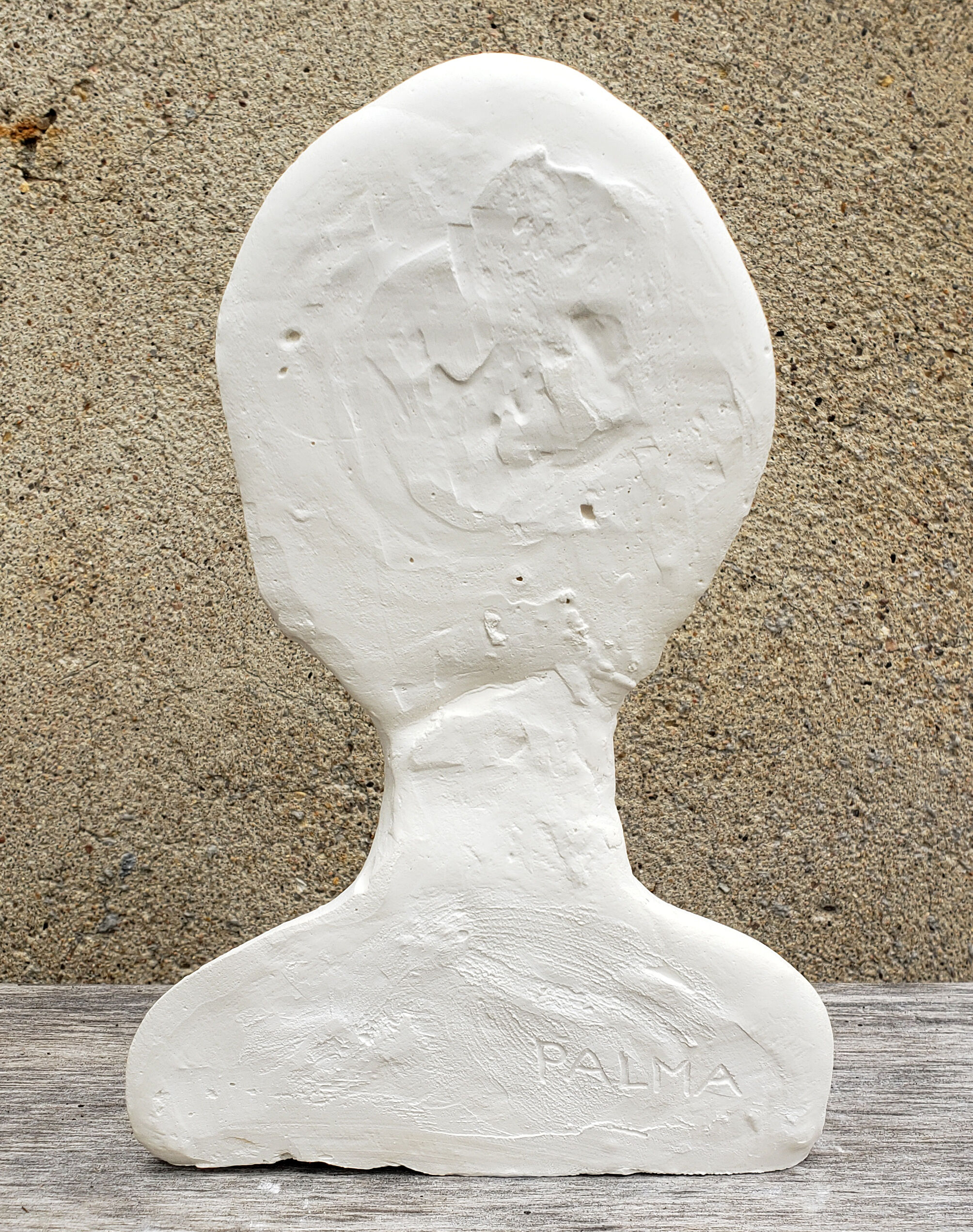 Plaster bust