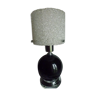 Lampe de chevet vintage en Perspex résine granité 1950