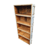 Industrial cabinet bookcase