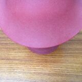 Vintage glass mushroom table lamp